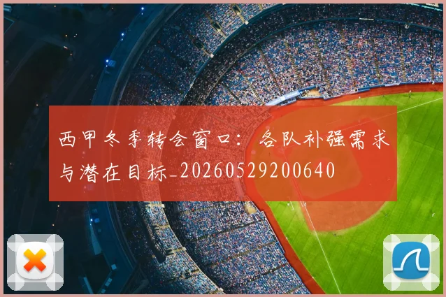 西甲冬季转会窗口：各队补强需求与潜在目标_20260529200640
